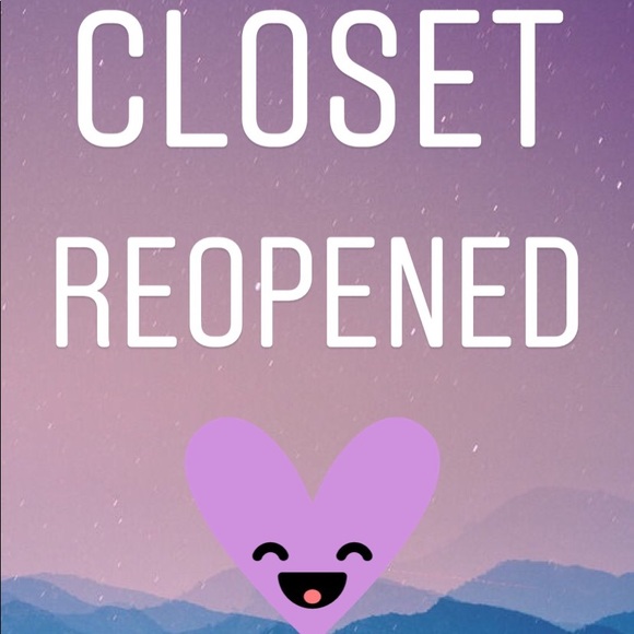 CLOSET REOPENED. - Picture 1 of 1